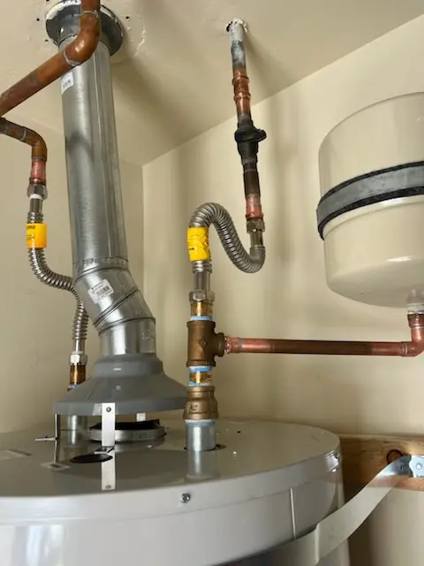 Water heater installation and plumbing repair in Winsted